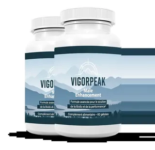Vigor Peak male vitality supplement packaging