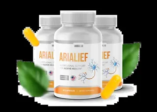Arialief nerve support supplement packaging