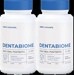 DentaBiome oral health supplement packaging