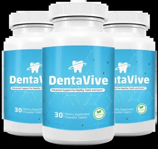 DentaVive oral health supplement packaging
