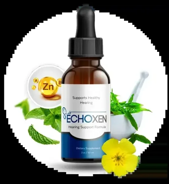 EchoXen hearing support supplement packaging