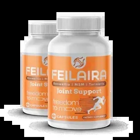 Feilaira wellness supplement packaging