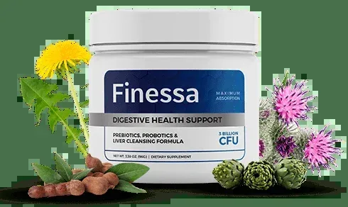 Finessa wellness supplement packaging
