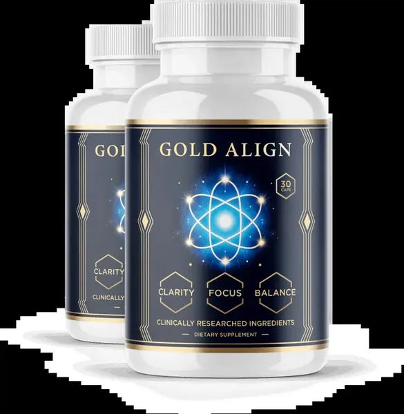 Gold Align wellness supplement packaging