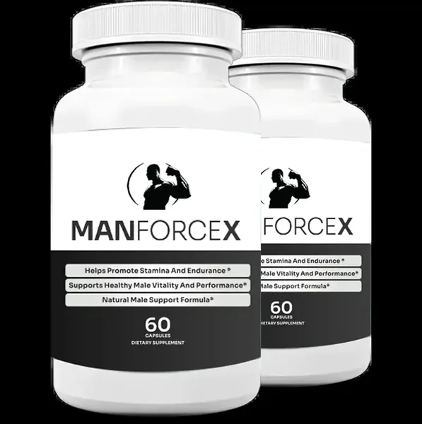 ManForceX male vitality supplement packaging