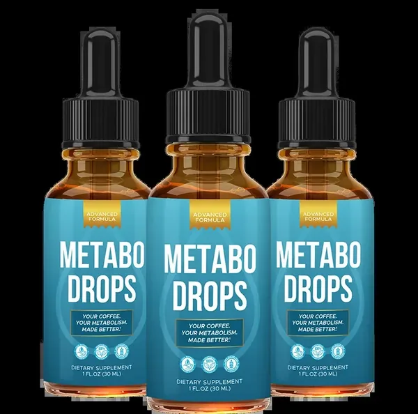 Metabo Drops weight loss supplement packaging