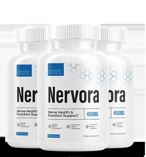 Nervora nerve support supplement packaging