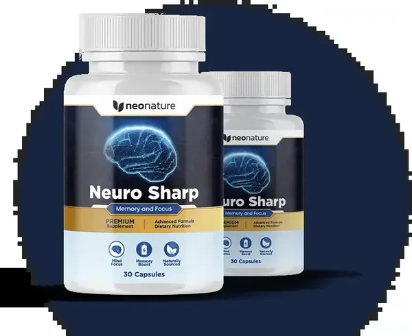 Neuro Sharp cognitive support supplement packaging