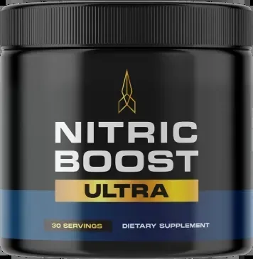 Nitric Boost Ultra male vitality supplement packaging