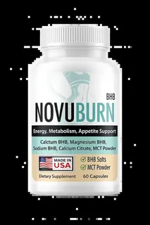 NovuBurn weight loss supplement packaging