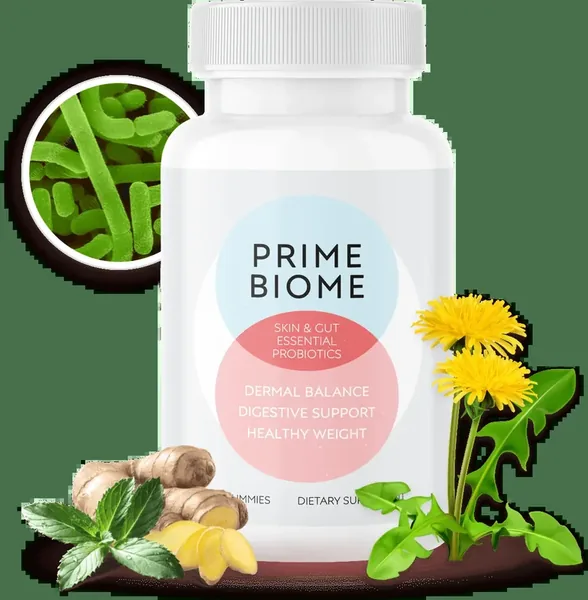 PrimeBiome chewable gummy product