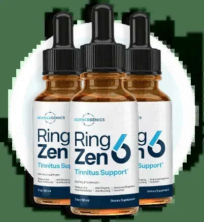RingZen6 hearing support supplement packaging