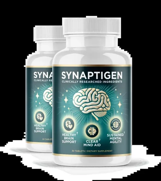 Synaptigen cognitive support supplement packaging