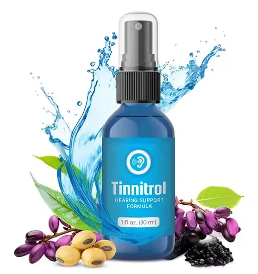 Tinnitrol hearing support supplement packaging